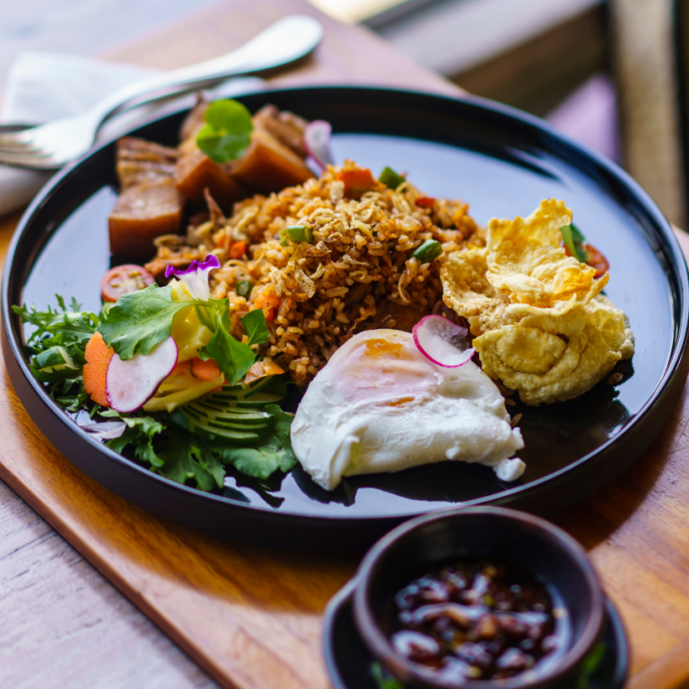 Crispy Pork Belly Nasi Goreng